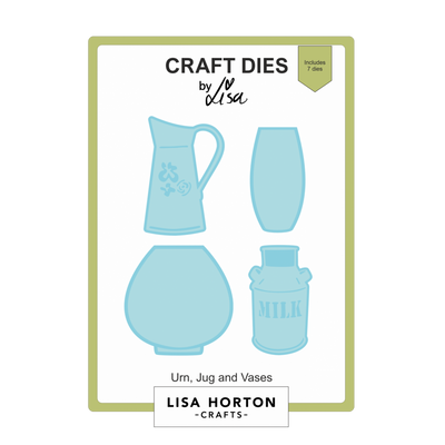 Lisa Horton Crafts Urn, Jug and Vases Die Set
