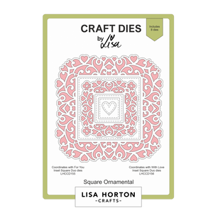 Lisa Horton Crafts Square Ornamental Die Set