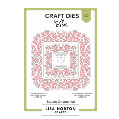 Lisa Horton Crafts Square Ornamental Die Set