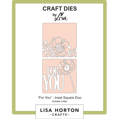 For You Inset Square Duo Die Set