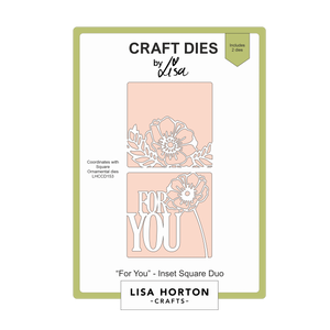 Lisa Horton Crafts For You Inset Square Duo Die Set