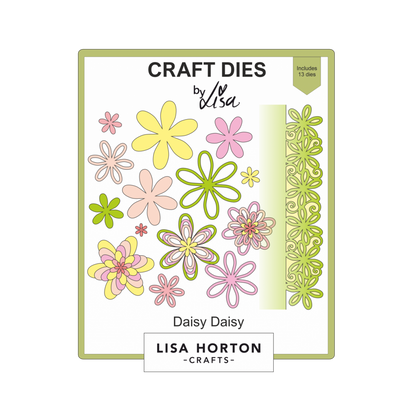 Lisa Horton Crafts Daisy Daisy Die Set
