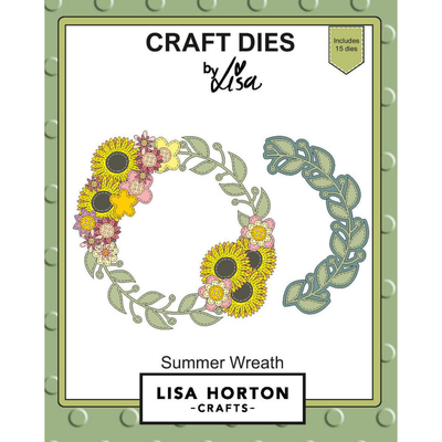 Lisa Horton Crafts Summer Wreath Die Set