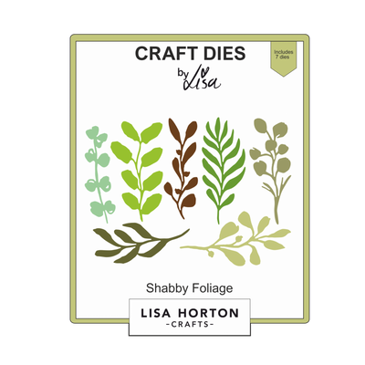 Lisa Horton Crafts Shabby Foliage Die Set