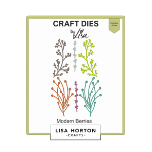 Lisa Horton Crafts Modern Berries Die Set