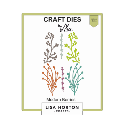 Lisa Horton Crafts Modern Berries Die Set