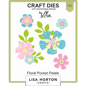 Floral Pocket Petals Die and Stamp Set