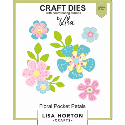 Floral Pocket Petals Die and Stamp Set
