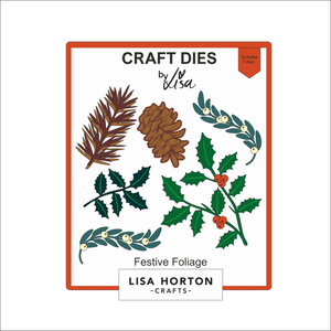 Lisa Horton Crafts Festive Foliage Die Set