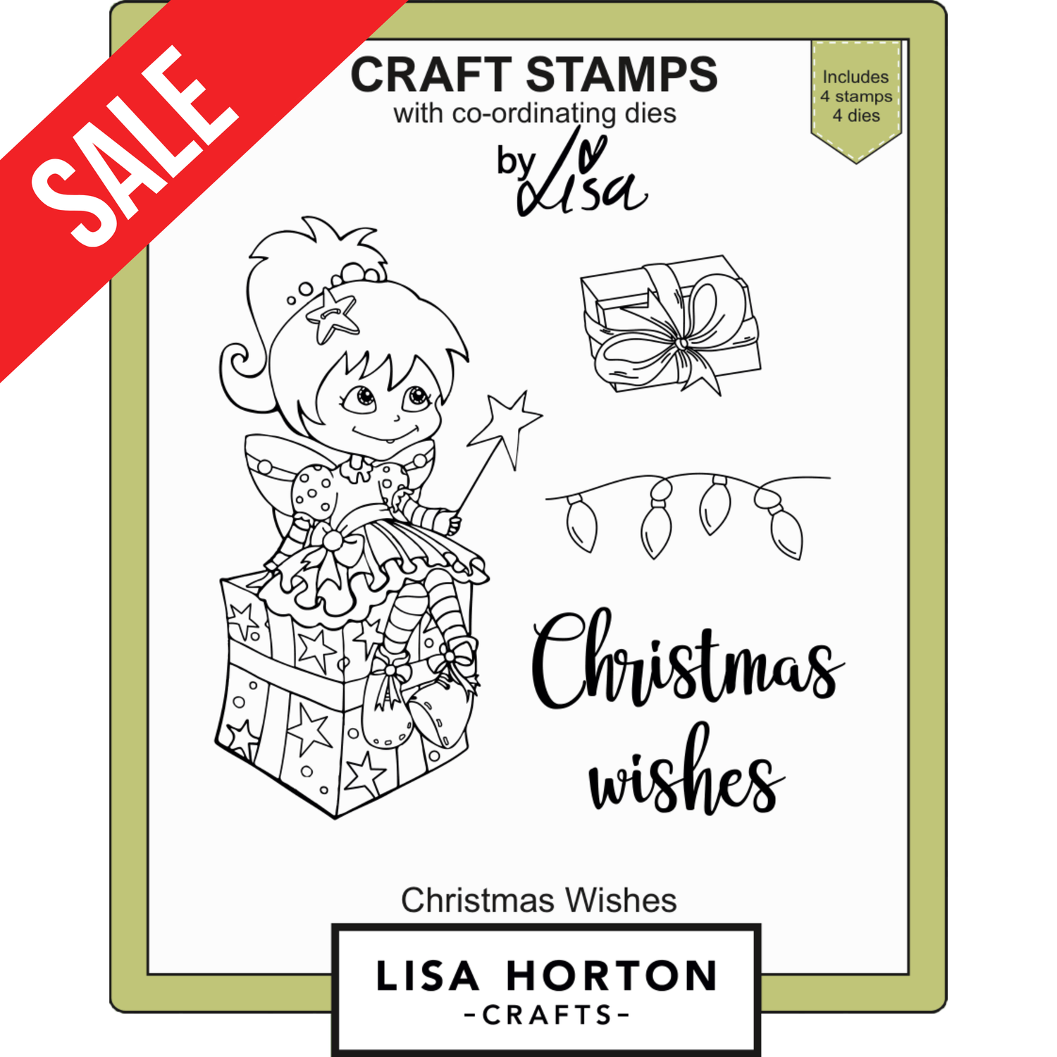 Christmas Wishes Stamps and Dies
