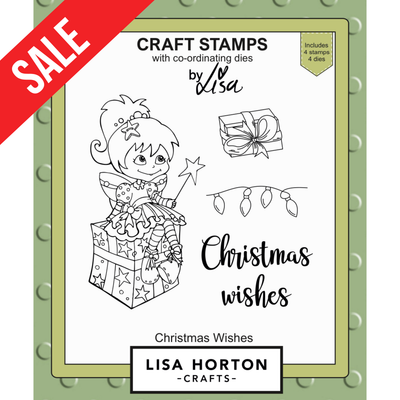 Lisa Horton Crafts Christmas Wishes Stamps and Dies