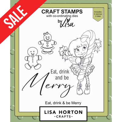 Lisa Horton Crafts Eat, Drink & Be Merry Stamps and Dies