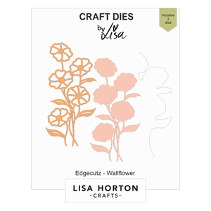 Lisa Horton Crafts Edgecutz Wallflower Die Set