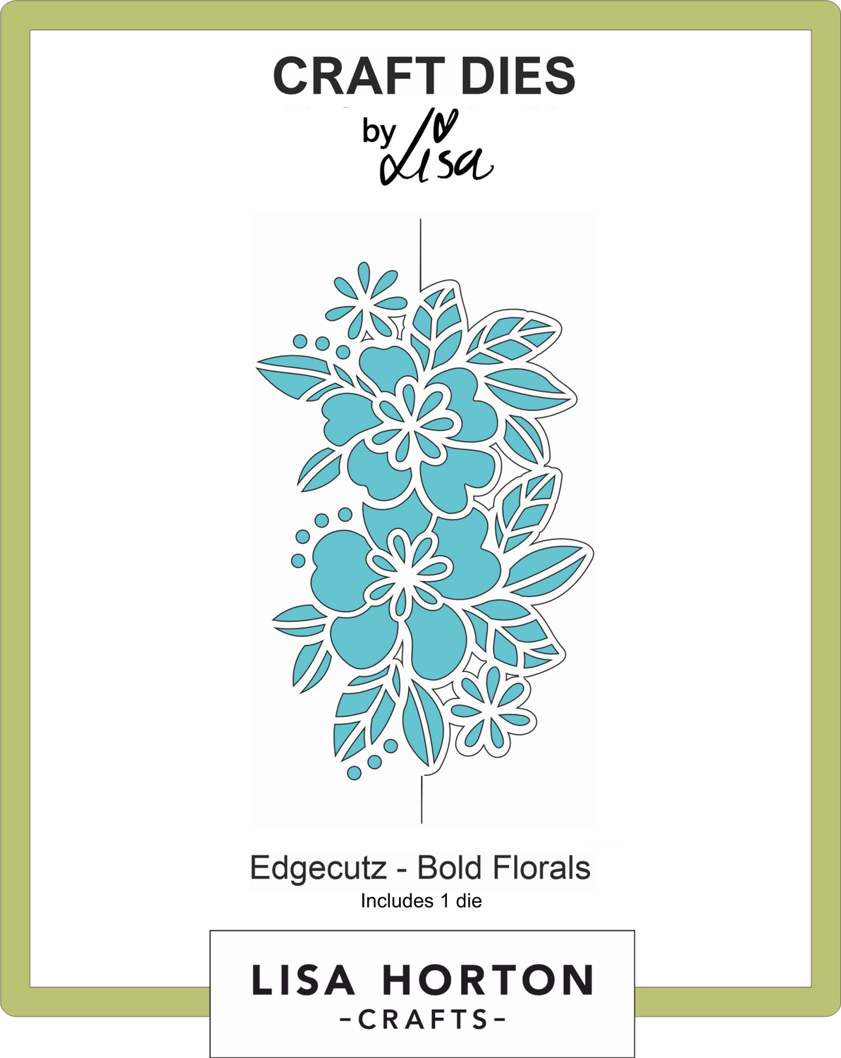Edgecutz - Bold Florals Die