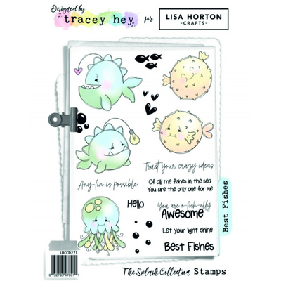 Tracey Hey Stamps & Dies Best Fishes
