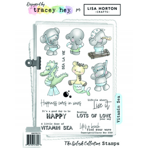 Tracey Hey Stamps & Dies Vitamin Sea
