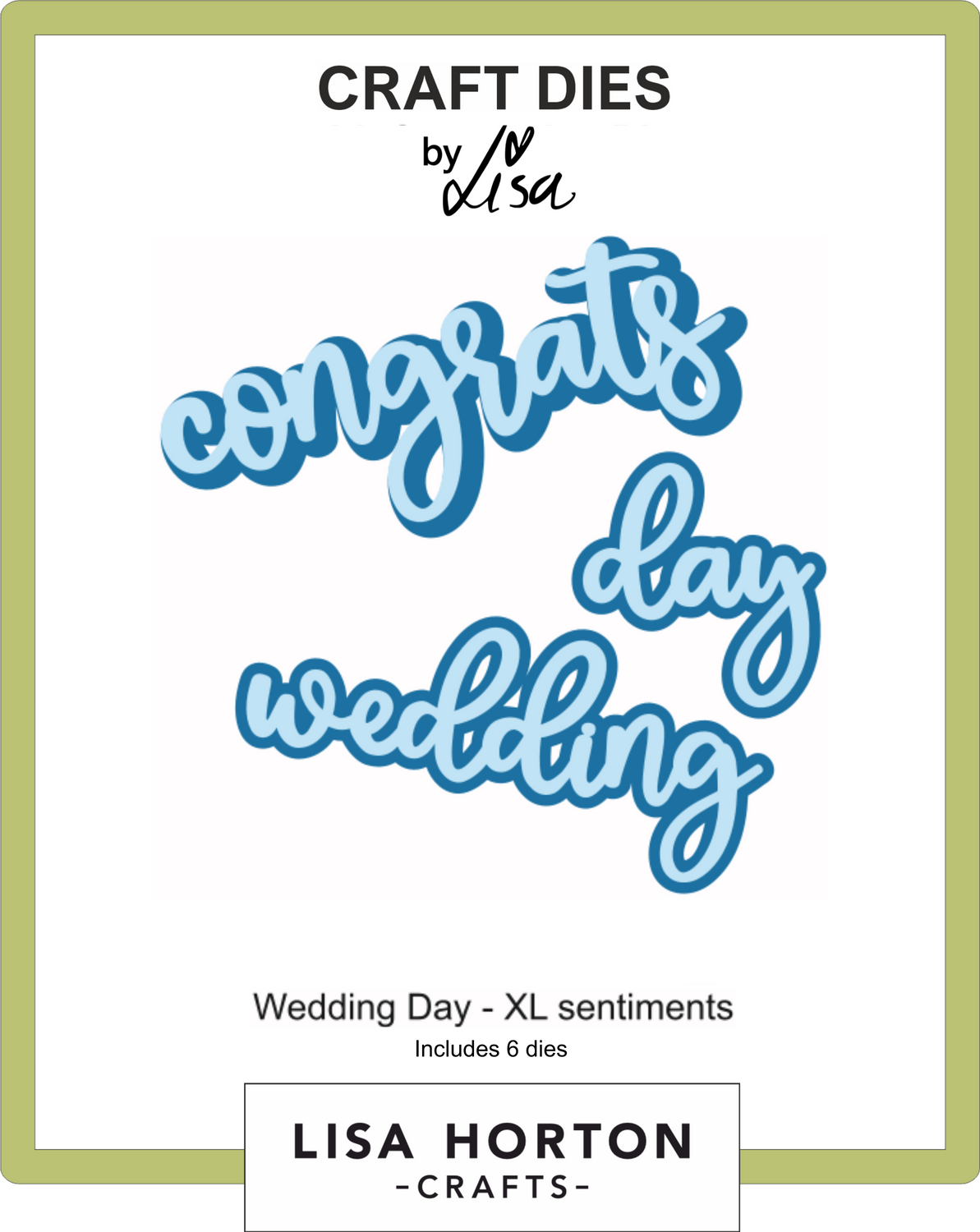 XL Sentiments Dies - Wedding Day