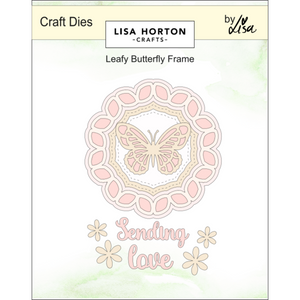 Leafy Butterfly Frame and Just A Heart Die Sets