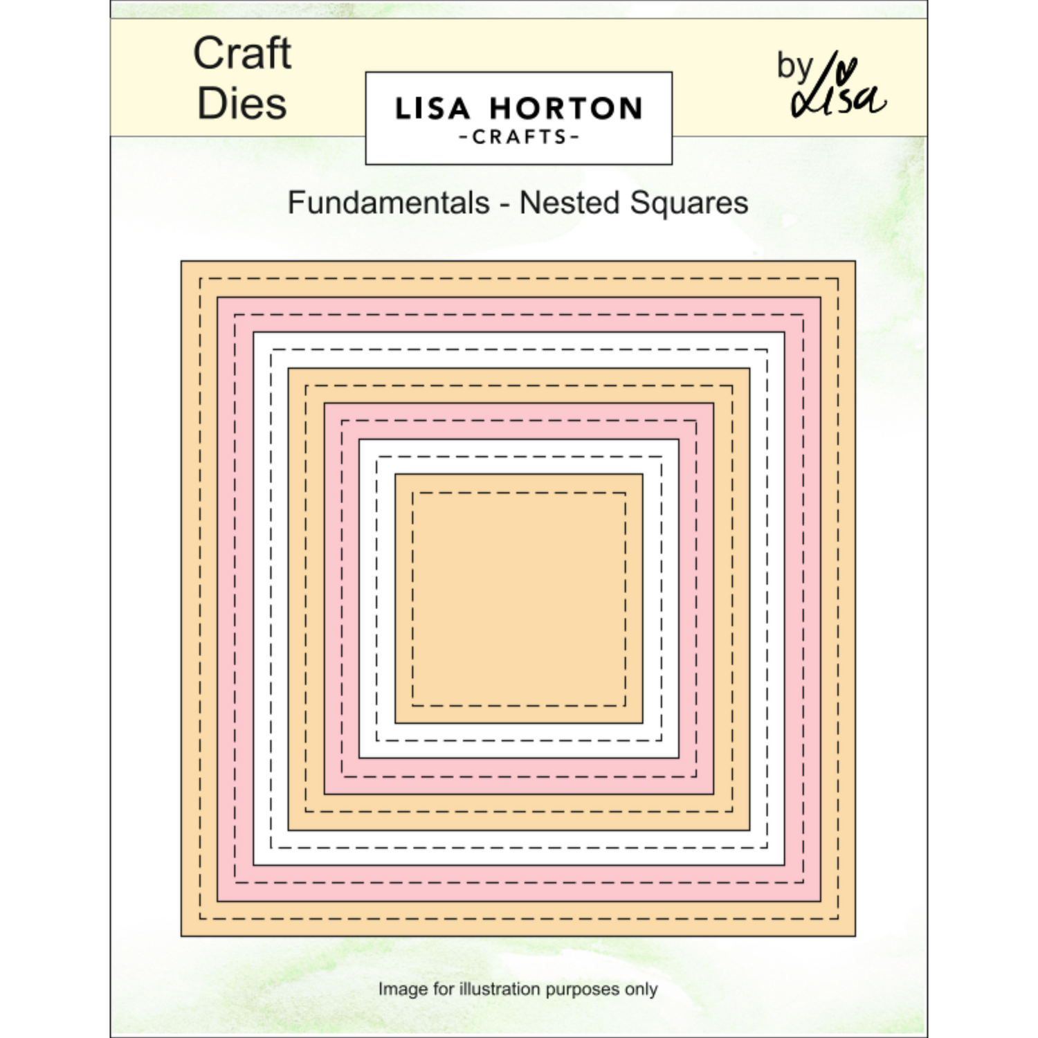Fundamentals Die Set - Nested Squares (7 Dies)