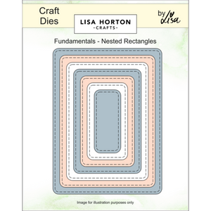 Fundamentals Die Set - Nested Rectangles (7 Dies)