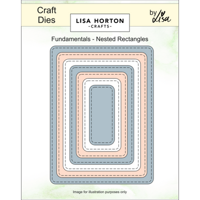 Fundamentals Die Set - Nested Rectangles (7 Dies)