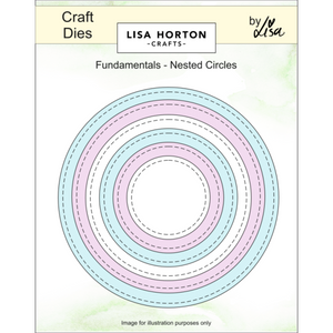 Fundamentals Die Set - Nested Circles (6 Dies)