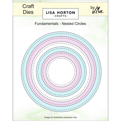 Fundamentals Die Set - Nested Circles (6 Dies)