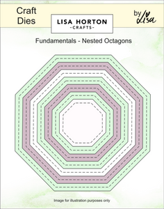 Fundamentals Die Set - Nested Octagon (7 Dies)