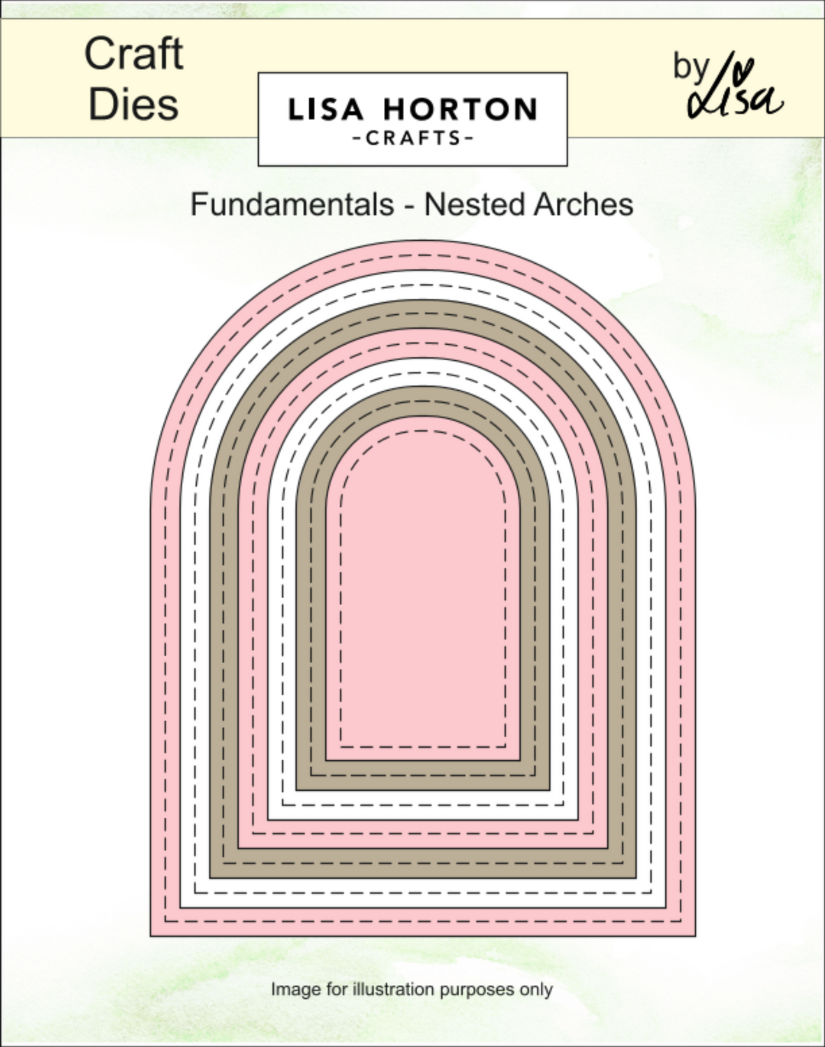 Fundamentals Die Set - Nested Arches (7 Dies)