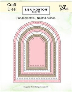Fundamentals Die Set - Nested Arches (7 Dies)