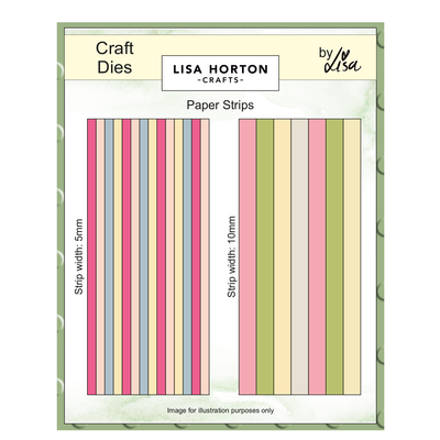 Lisa Horton Crafts Paper Strips Dies