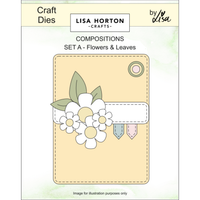 Composition Layout Dies - Set A (Flowers and Leaves)