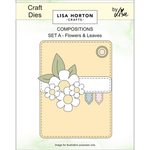 Composition Layout Dies - Set A (Flowers and Leaves)
