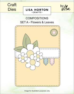 Composition Layout Dies - Set A (Flowers and Leaves)