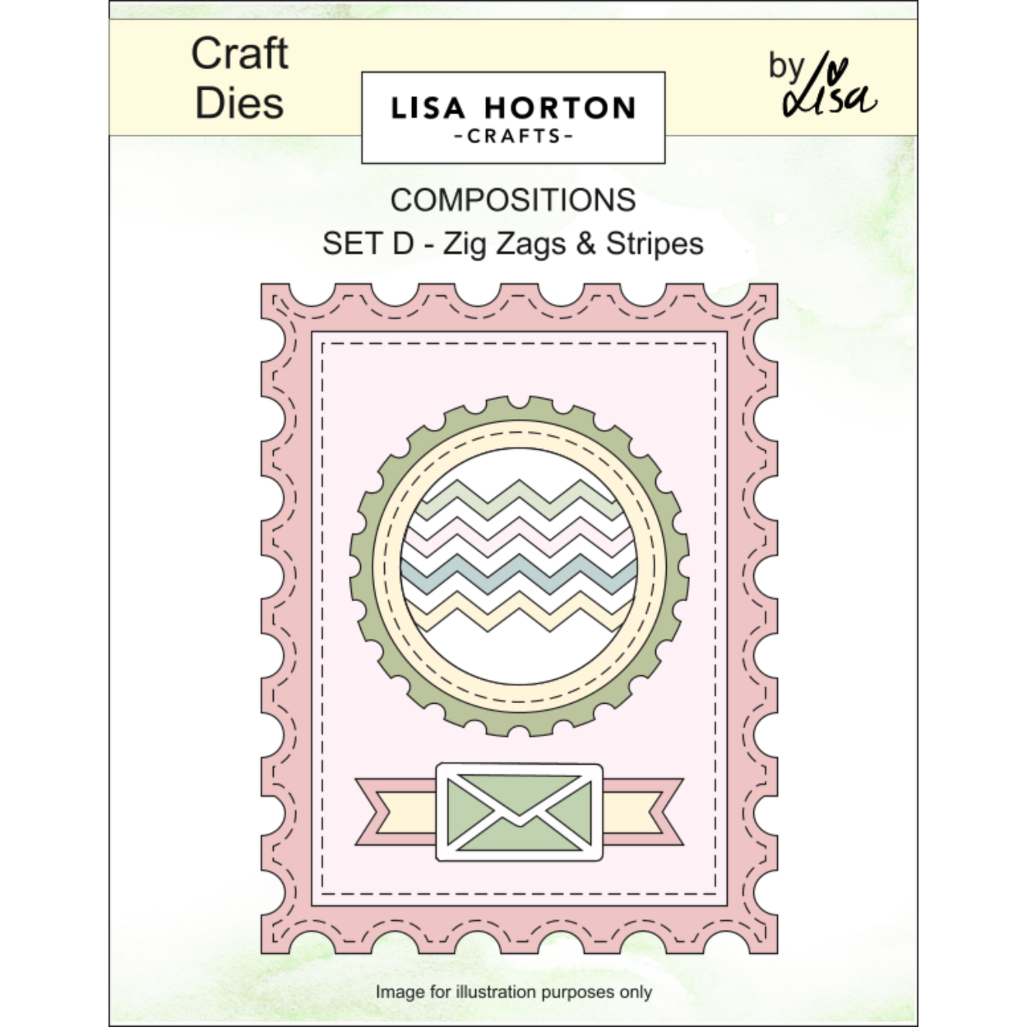 Composition Layout Dies - Set D (Zig Zags and Stripes)