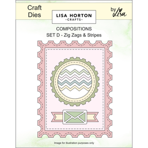 Composition Layout Dies - Set D (Zig Zags and Stripes)