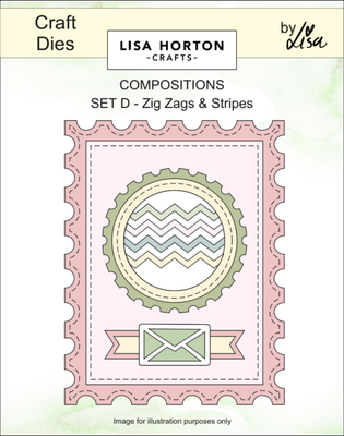 Composition Layout Dies - Set D (Zig Zags and Stripes)