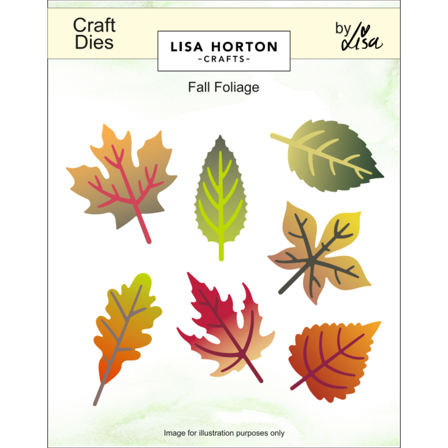Fall Foliage Die Set with A5 Wavy Blooms and A5 Pebbles Stencils