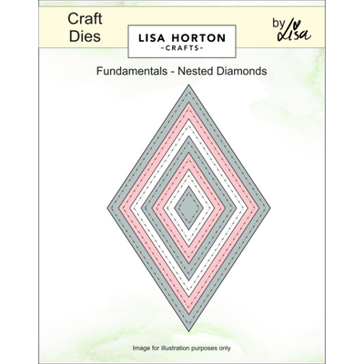 Fundamentals Die Set - Nested Diamonds (7 Dies)