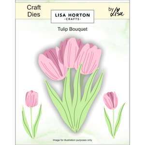 Tulip Bouquet Layered Florals Die Set