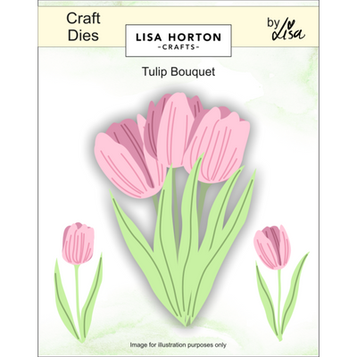 Tulip Bouquet Layered Florals Die Set