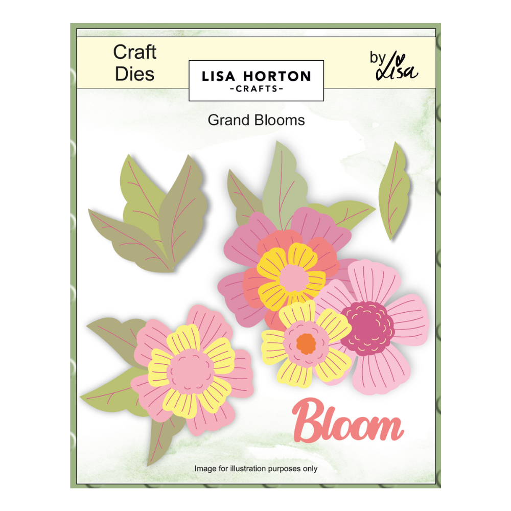 Lisa Horton Crafts Grand Blooms Die Set