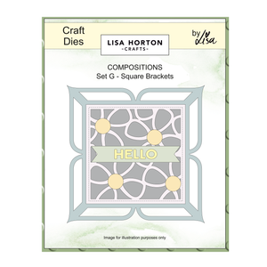 Lisa Horton Crafts Composition Layout Dies - Set G, H, I (Release 2)