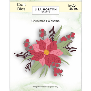 Christmas Poinsettia Layering Dies