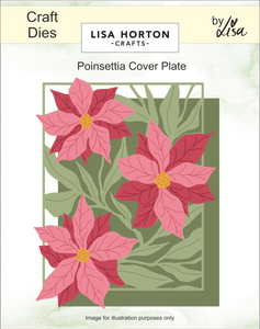 Poinsettia Cover Plate Layering Die