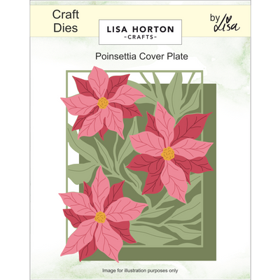 Poinsettia Cover Plate Layering Die
