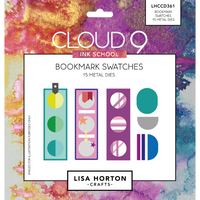 Cloud 9 Ink School Bookmark Swatches Die Set
