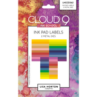 Cloud 9 Ink School Ink Pad Labels Die Set