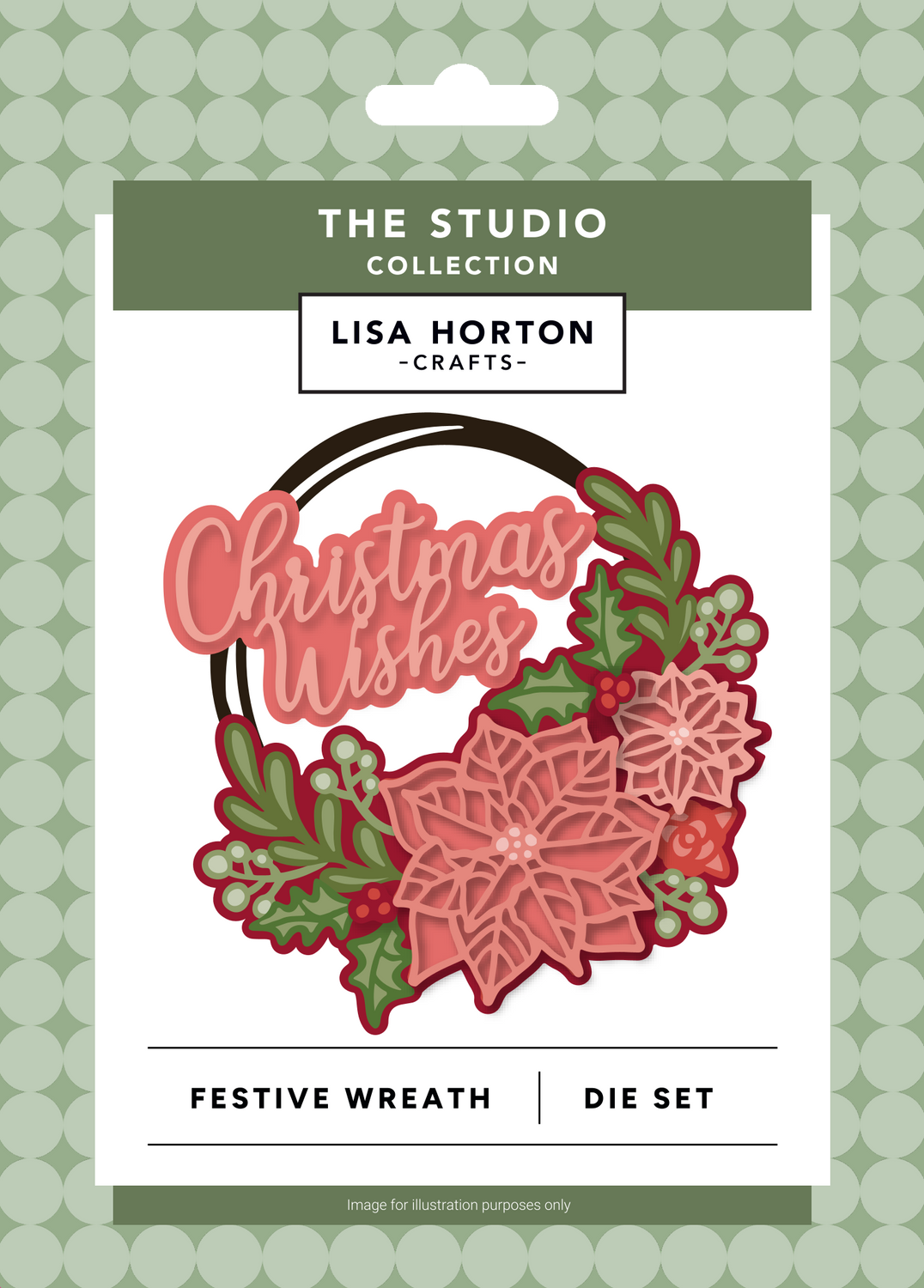 Festive Wreath Die Set | Christmas Cutting Dies