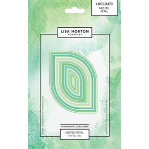 Lisa Horton Crafts Fundamentals Die Set - Nested Petal (8 Dies)